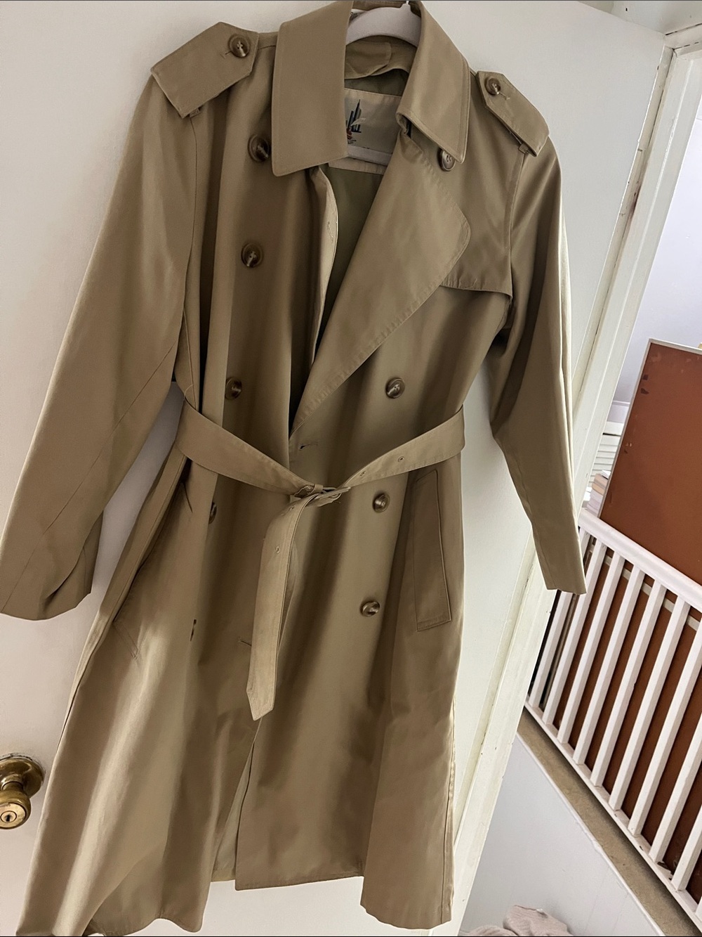 Misty Harbor Trench Coat